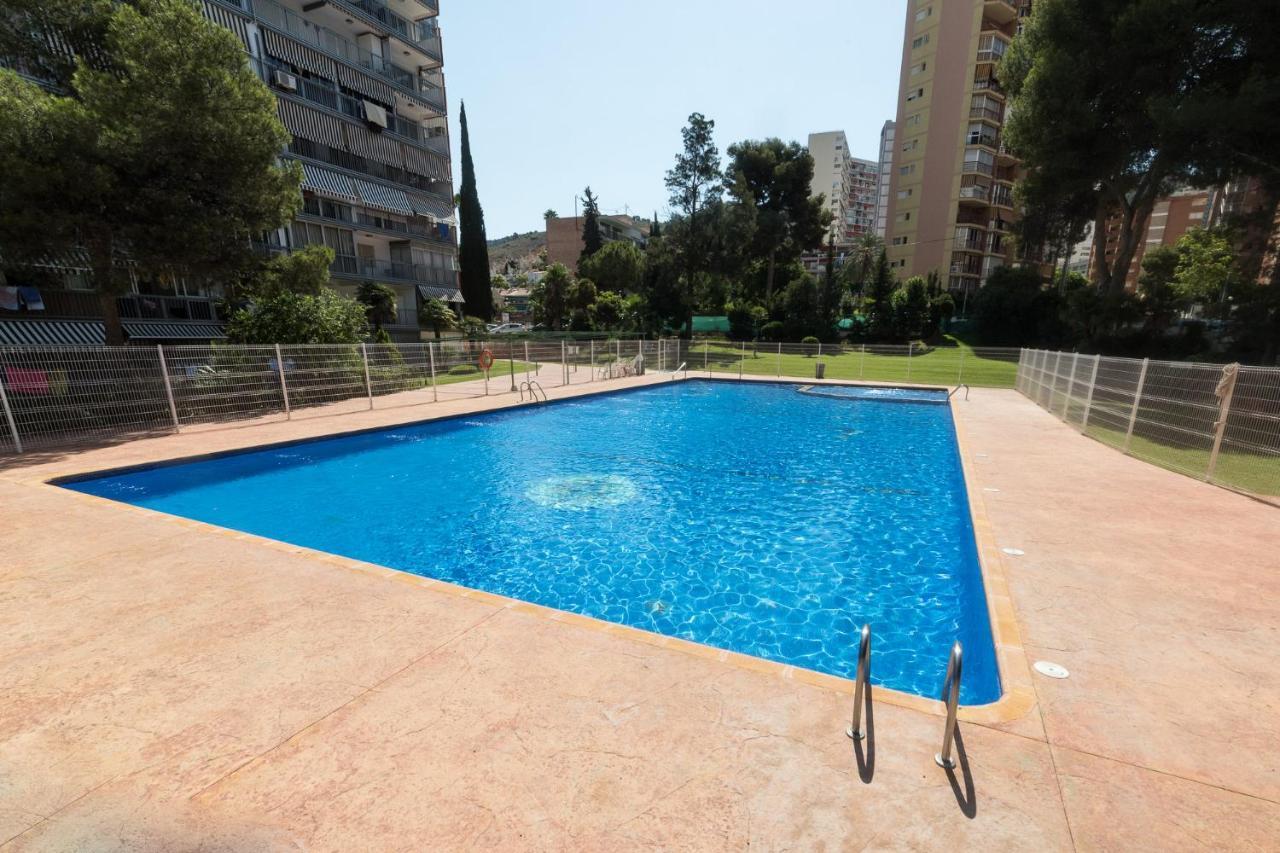 貝尼多姆Moonkey - Apto Paris Con Piscina Y Parking公寓 外观 照片