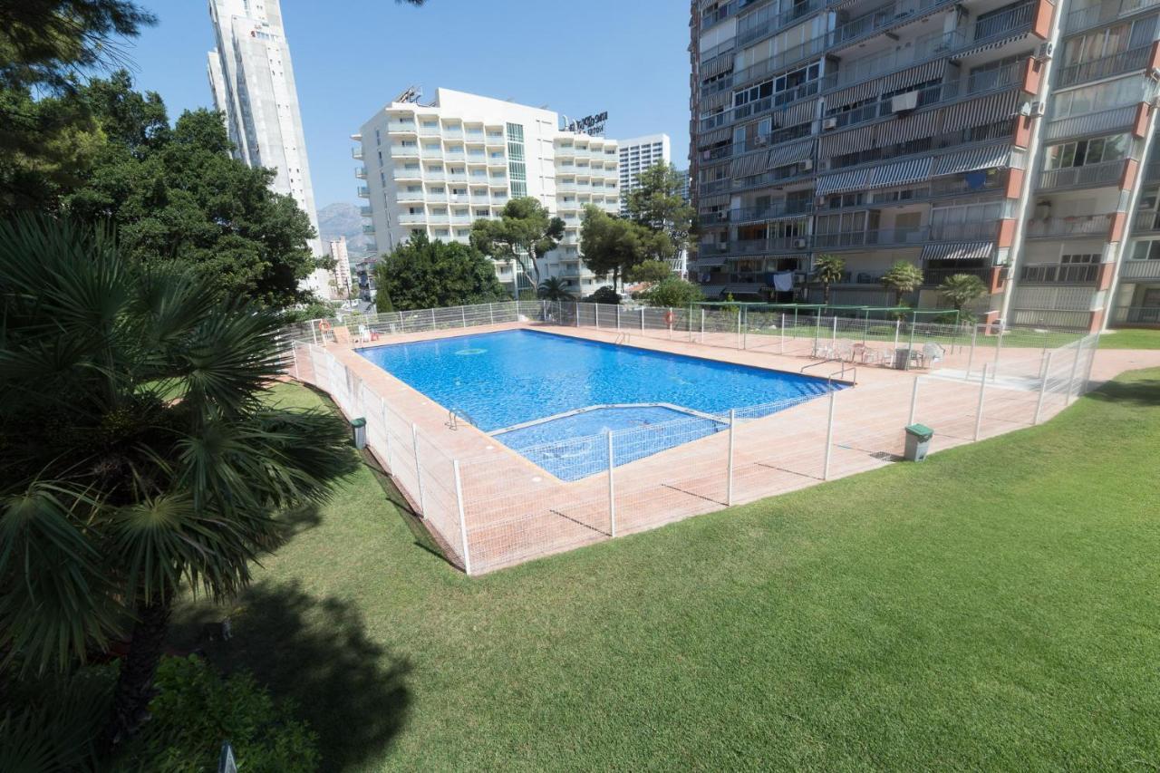 貝尼多姆Moonkey - Apto Paris Con Piscina Y Parking公寓 外观 照片